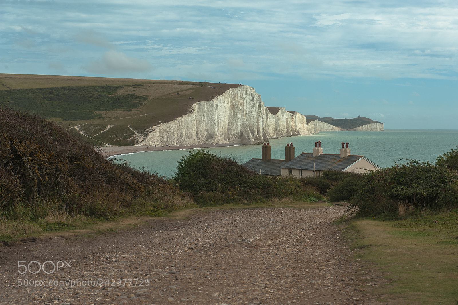 Nikon D700 sample photo. Cuckmere haven photography