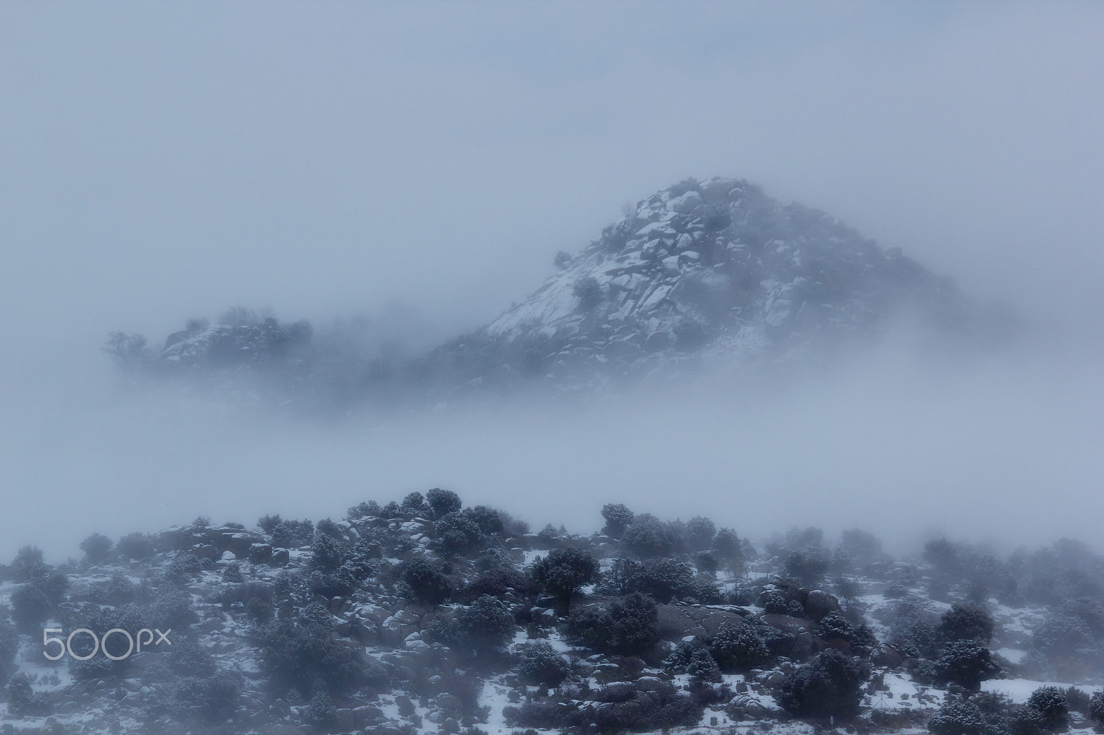 Canon EF 70-300mm F4-5.6 IS USM sample photo. The hidden mountain photography