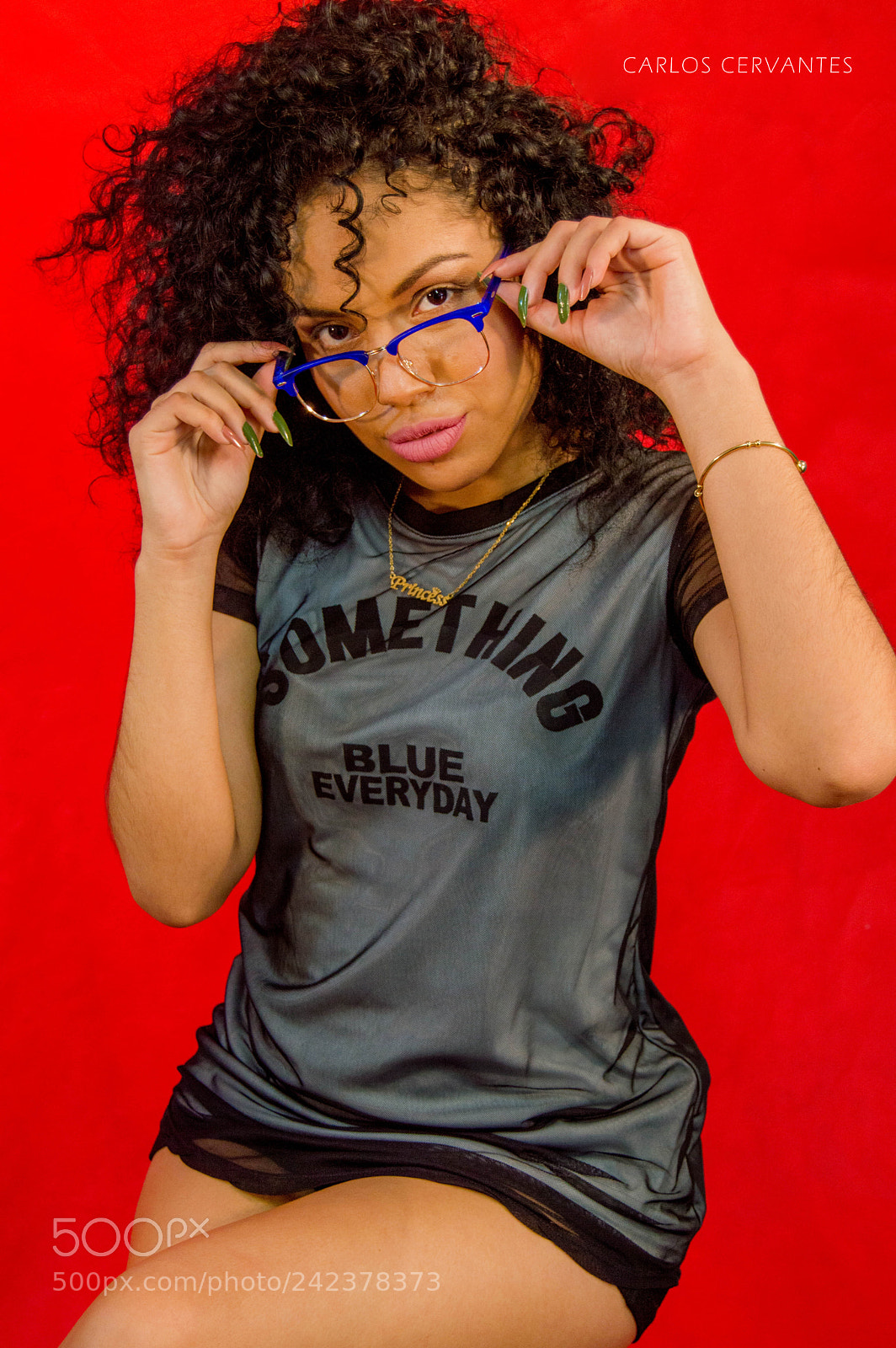 Nikon D3200 sample photo. Curly girl ailyn photography