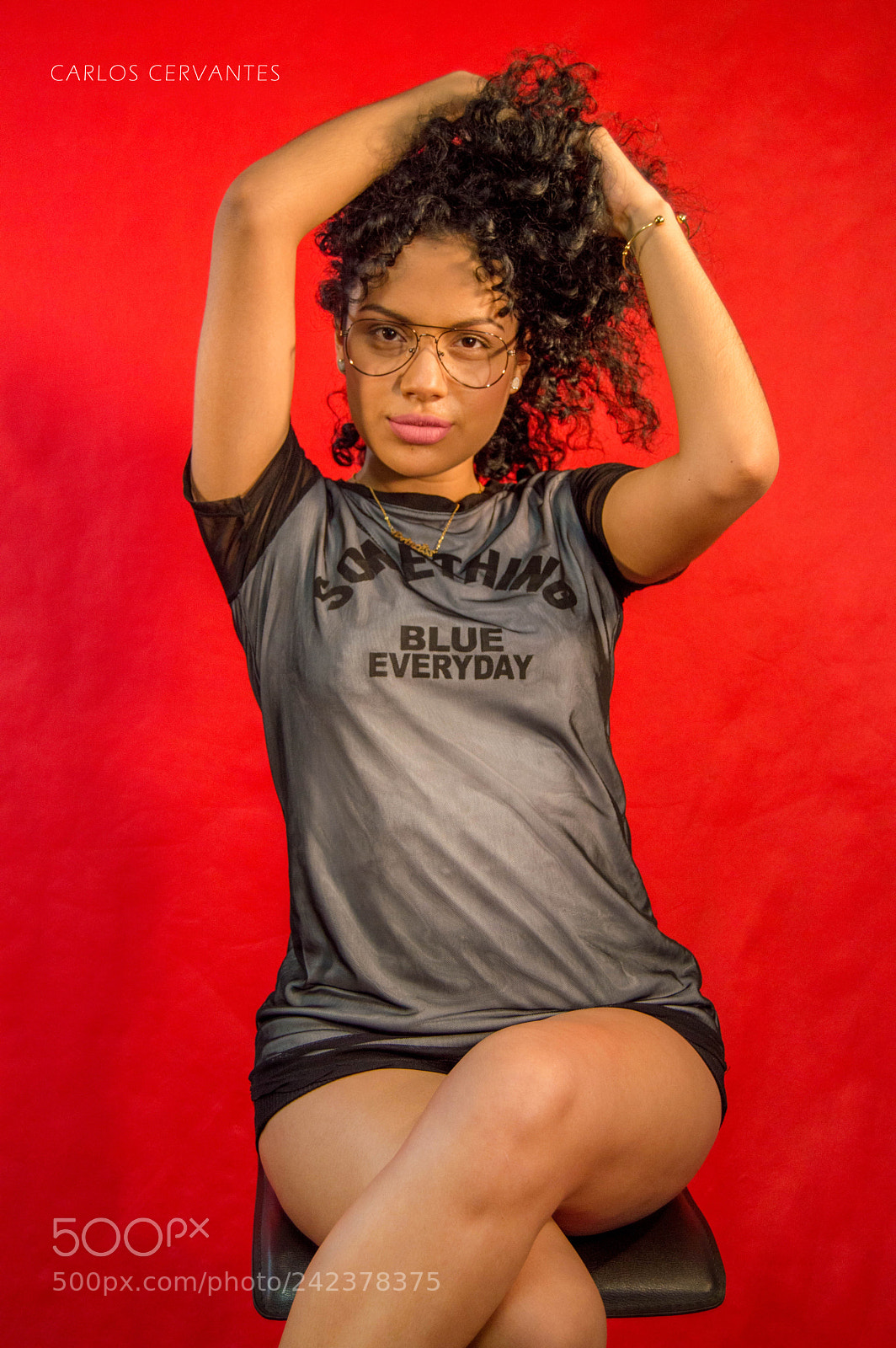 Nikon D3200 sample photo. Curly girl ailyn photography