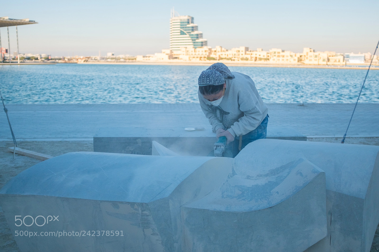 Fujifilm X100T sample photo. Bahrain 6th international sculpture photography