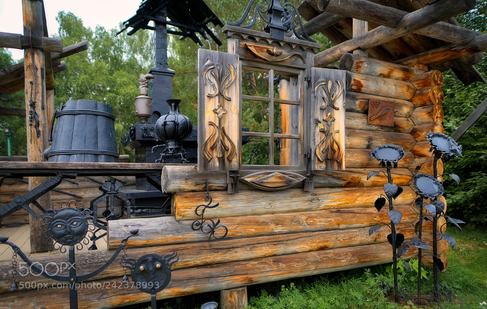 Sony a7 sample photo. The taltsy museum / Музей Тальцы photography