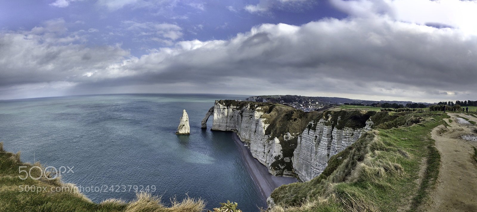 Motorola MotoG3 sample photo. Étretat panoramic photography