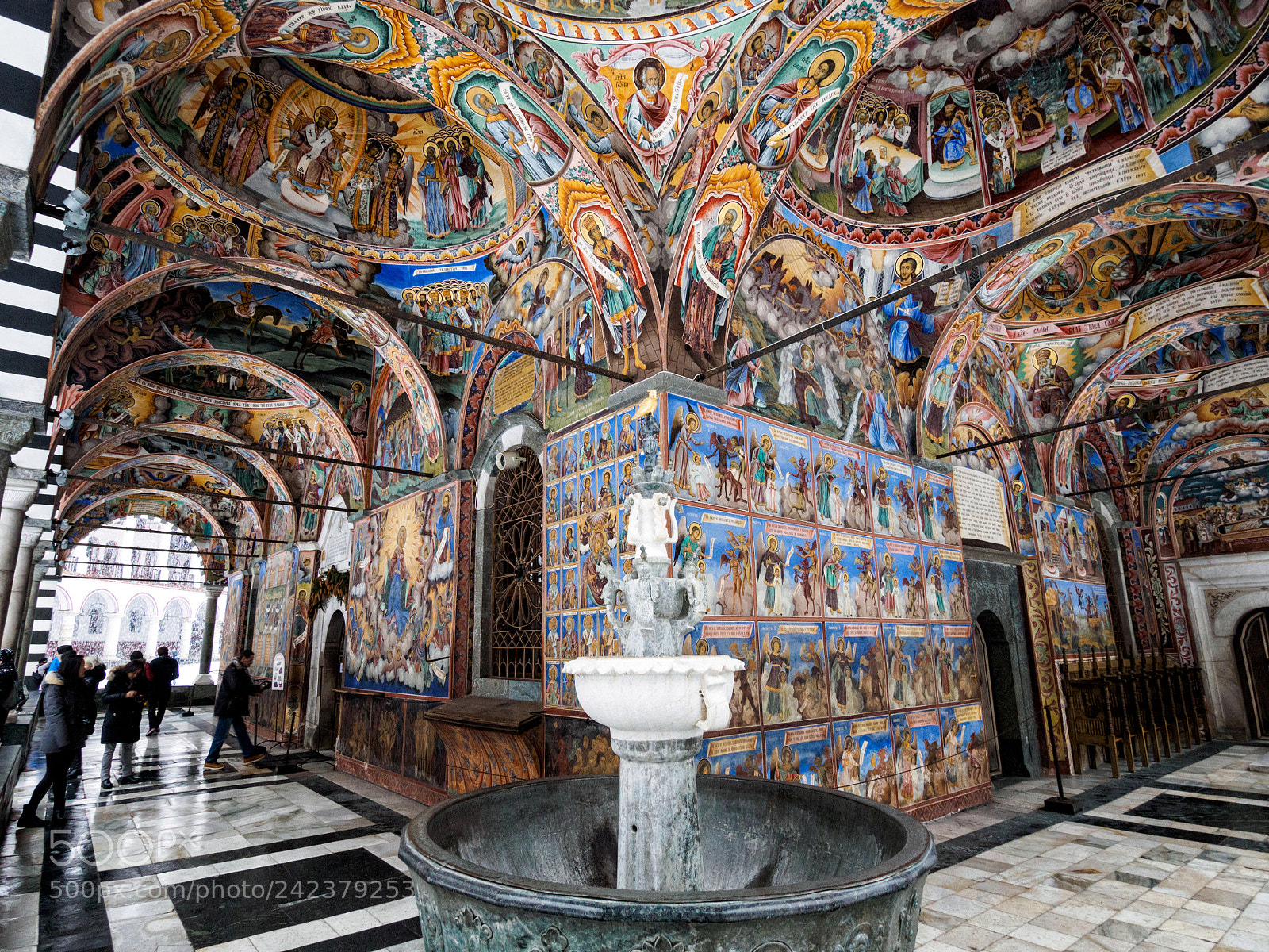 Olympus OM-D E-M5 II sample photo. Rila monastery photography