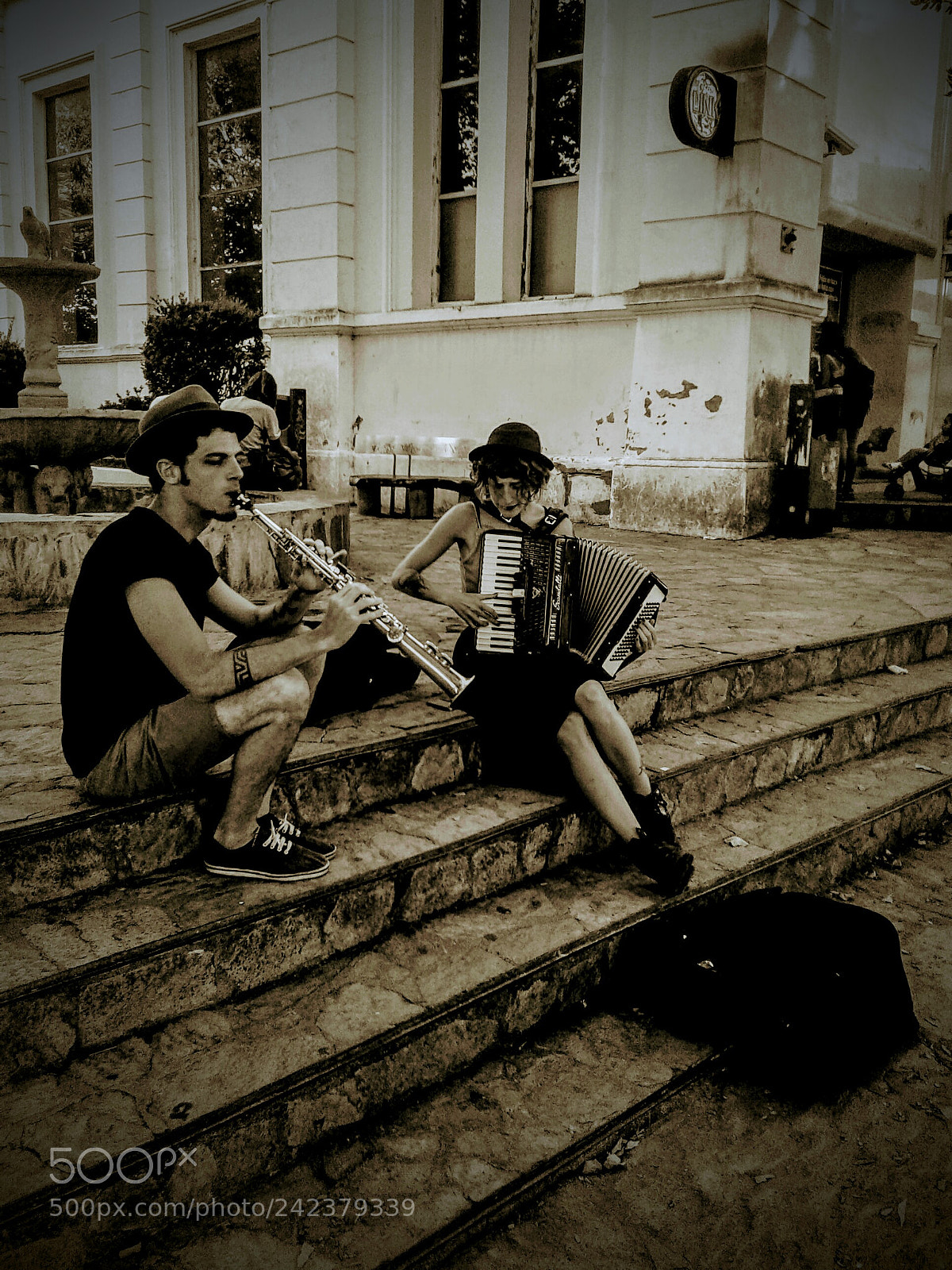 Samsung Galaxy J1 Ace sample photo. Artistas callejeros photography