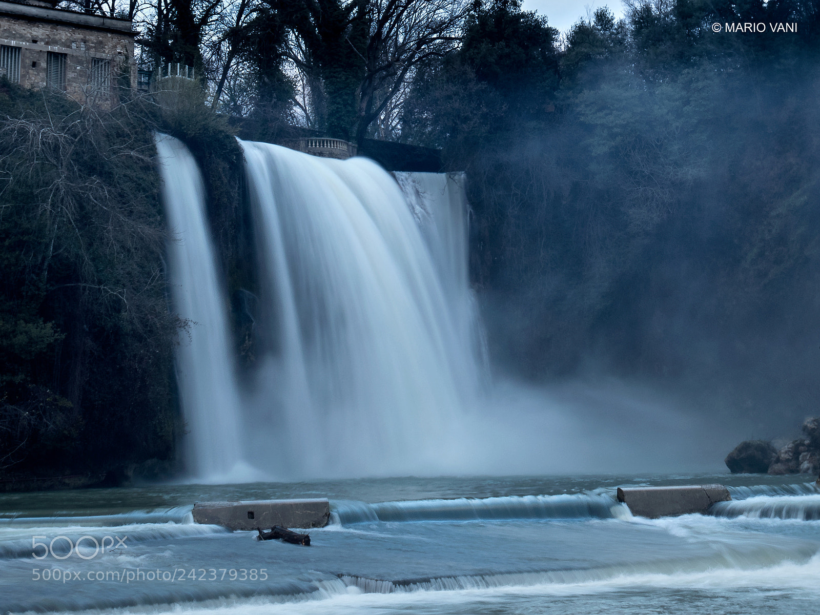 Olympus PEN-F sample photo. Cold cascade photography