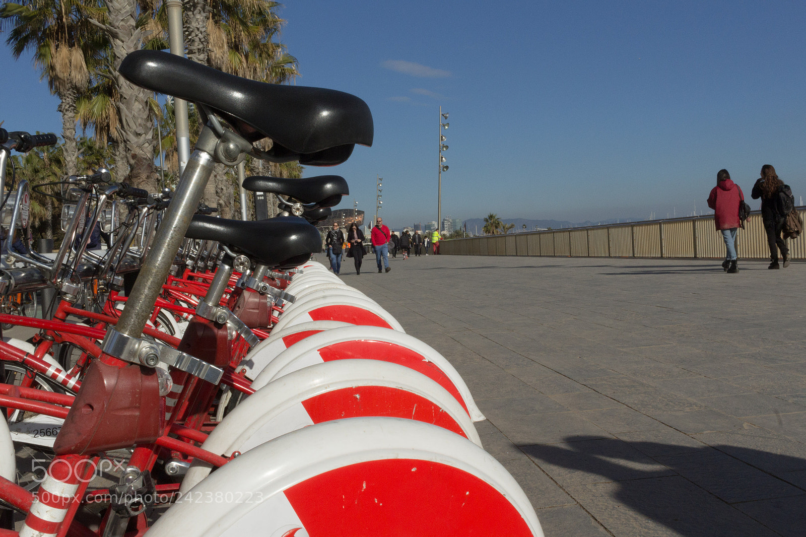Canon EOS 1200D (EOS Rebel T5 / EOS Kiss X70 / EOS Hi) sample photo. Bikes in barcelona photography