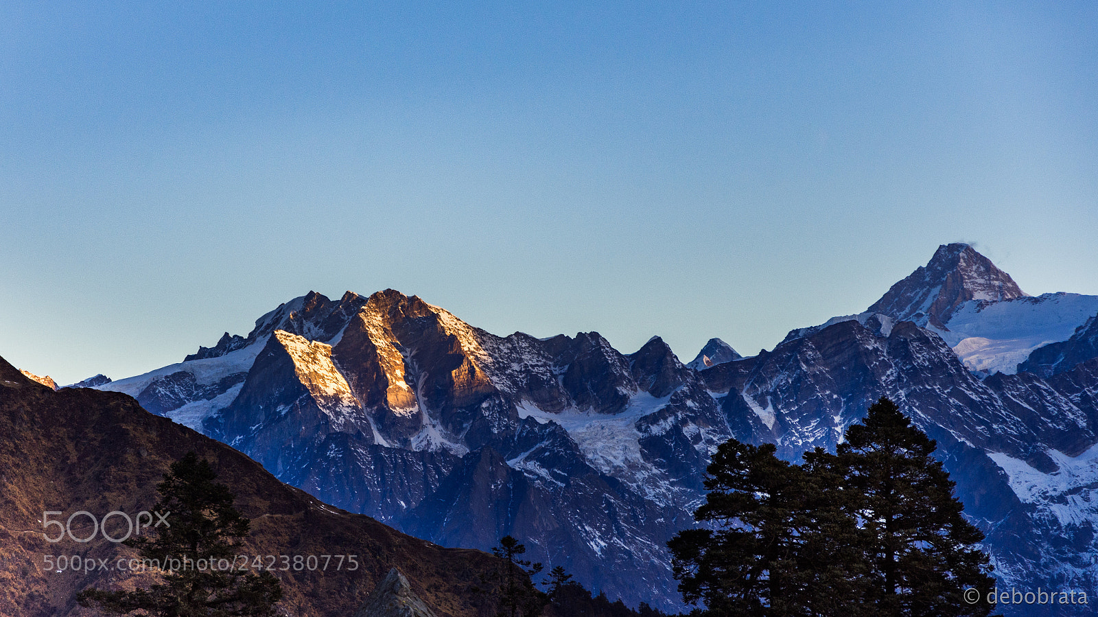 Nikon D7200 sample photo. Sunshine on the himalayas photography