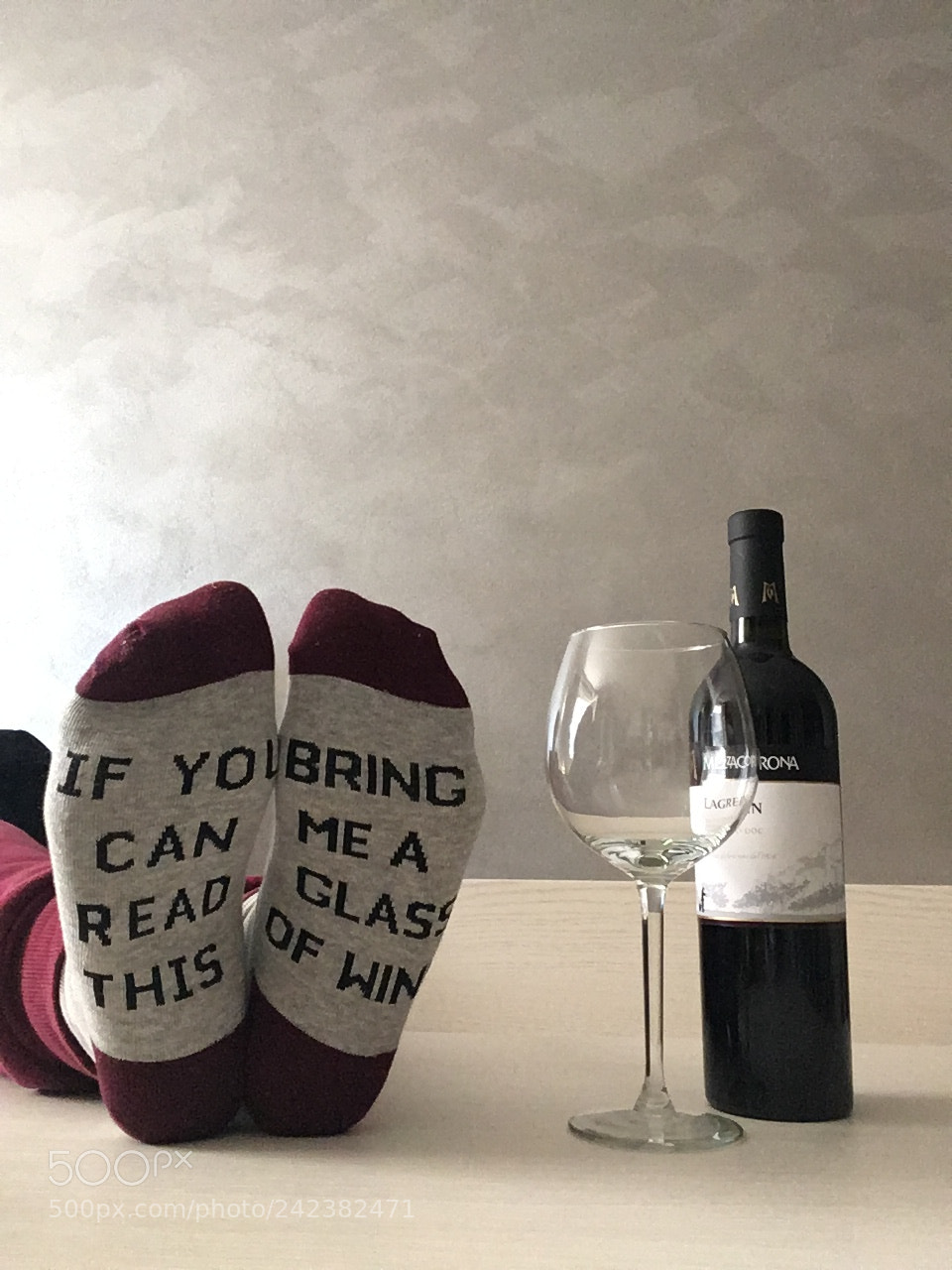 Apple iPhone SE sample photo. Socks and wine photography