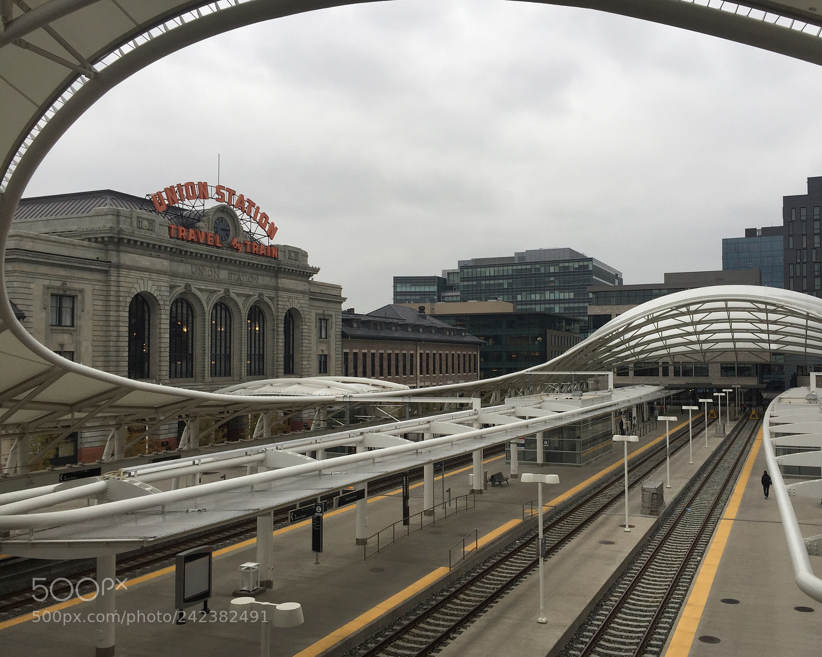 Apple iPhone 6 Plus sample photo. Union station, denver, co. photography