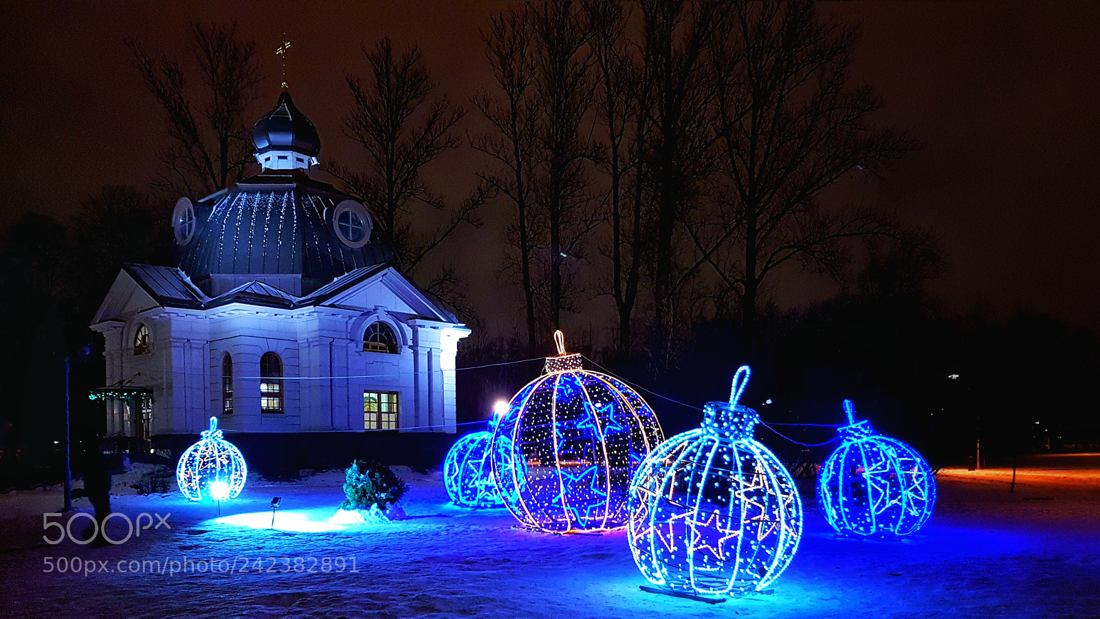 Samsung Galaxy S7 Edge sample photo. Christmas lights photography