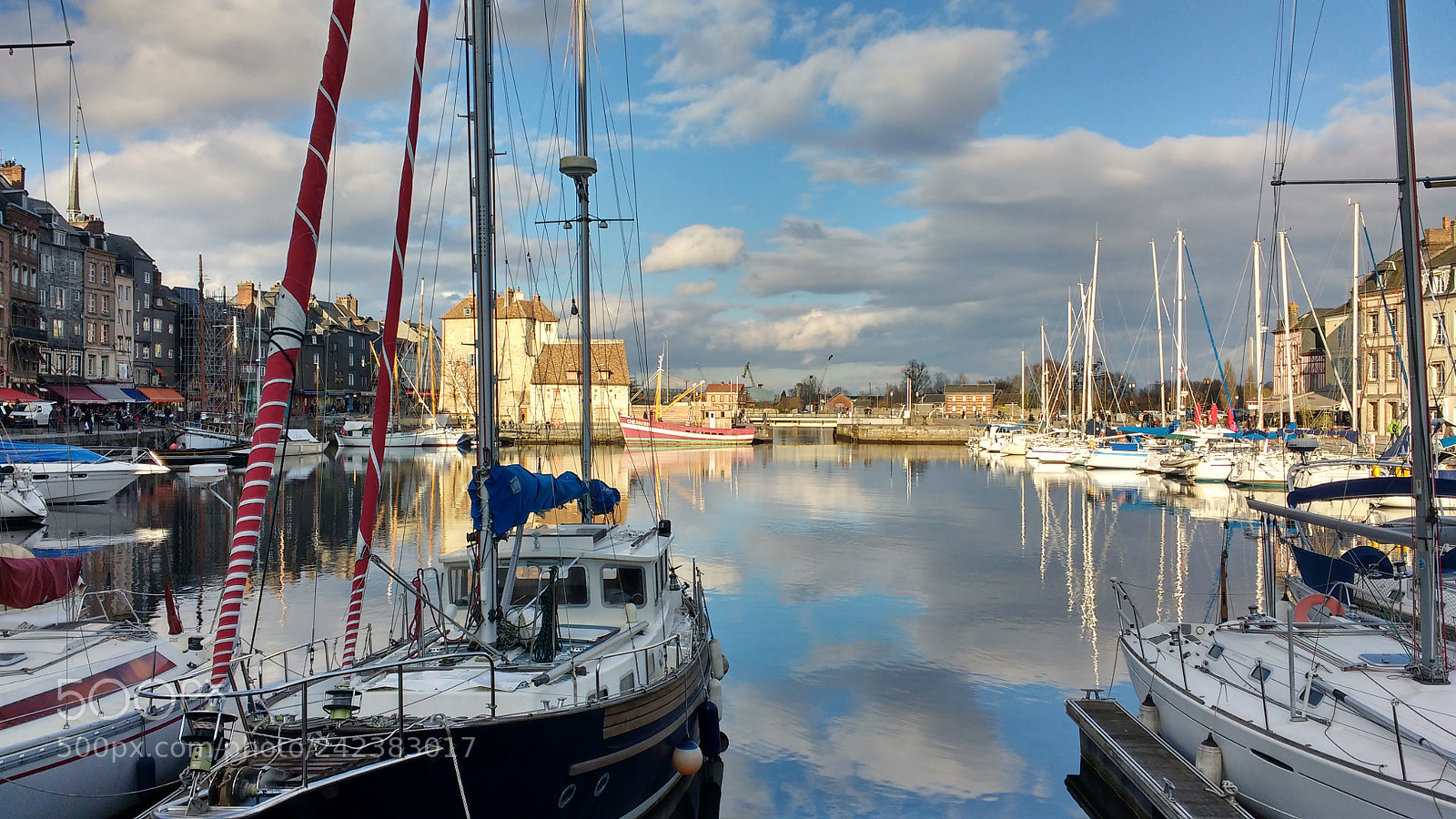 Motorola MotoG3 sample photo. Honfleur photography