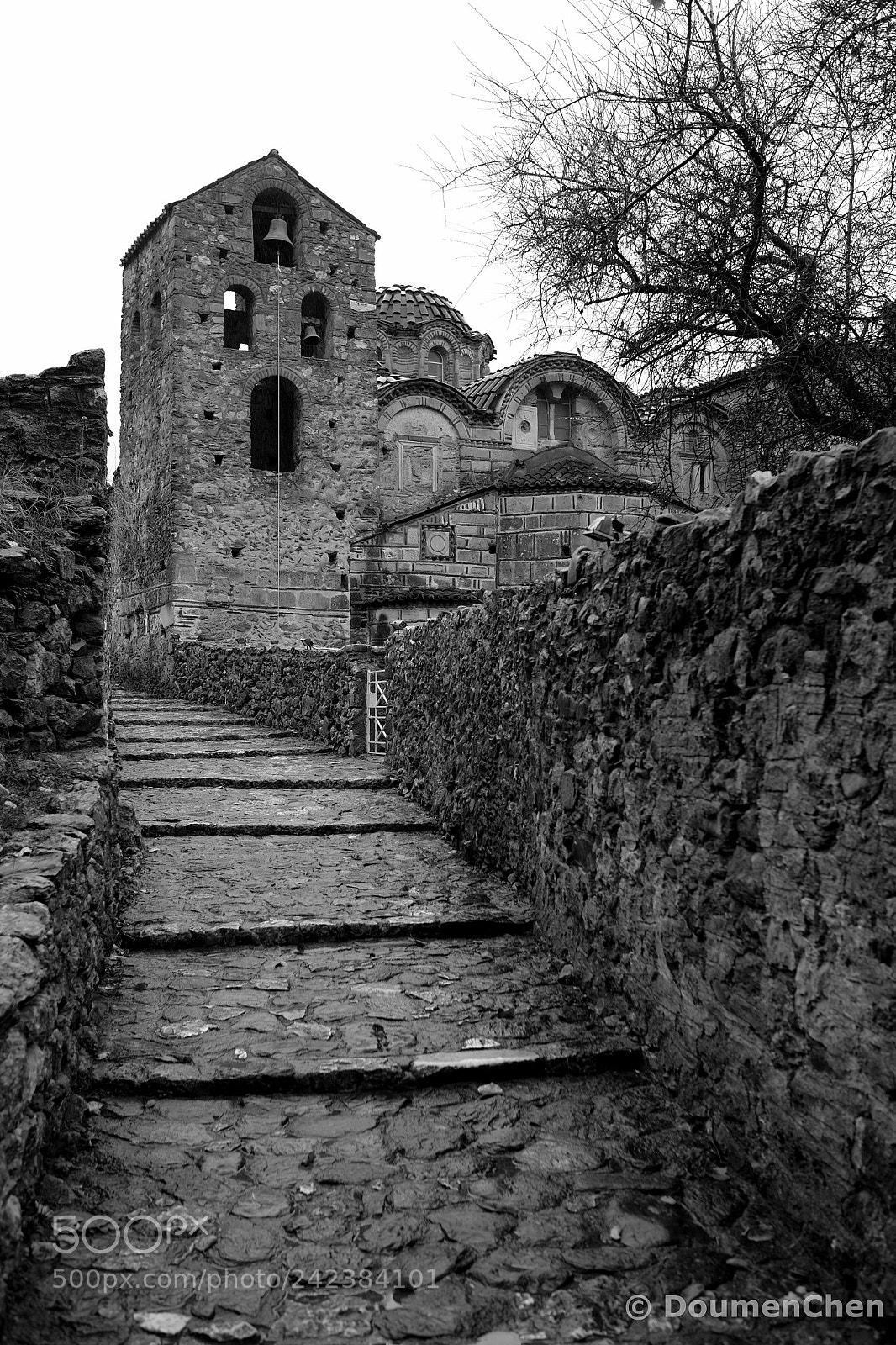 Fujifilm X-E2 sample photo. Curved steps photography
