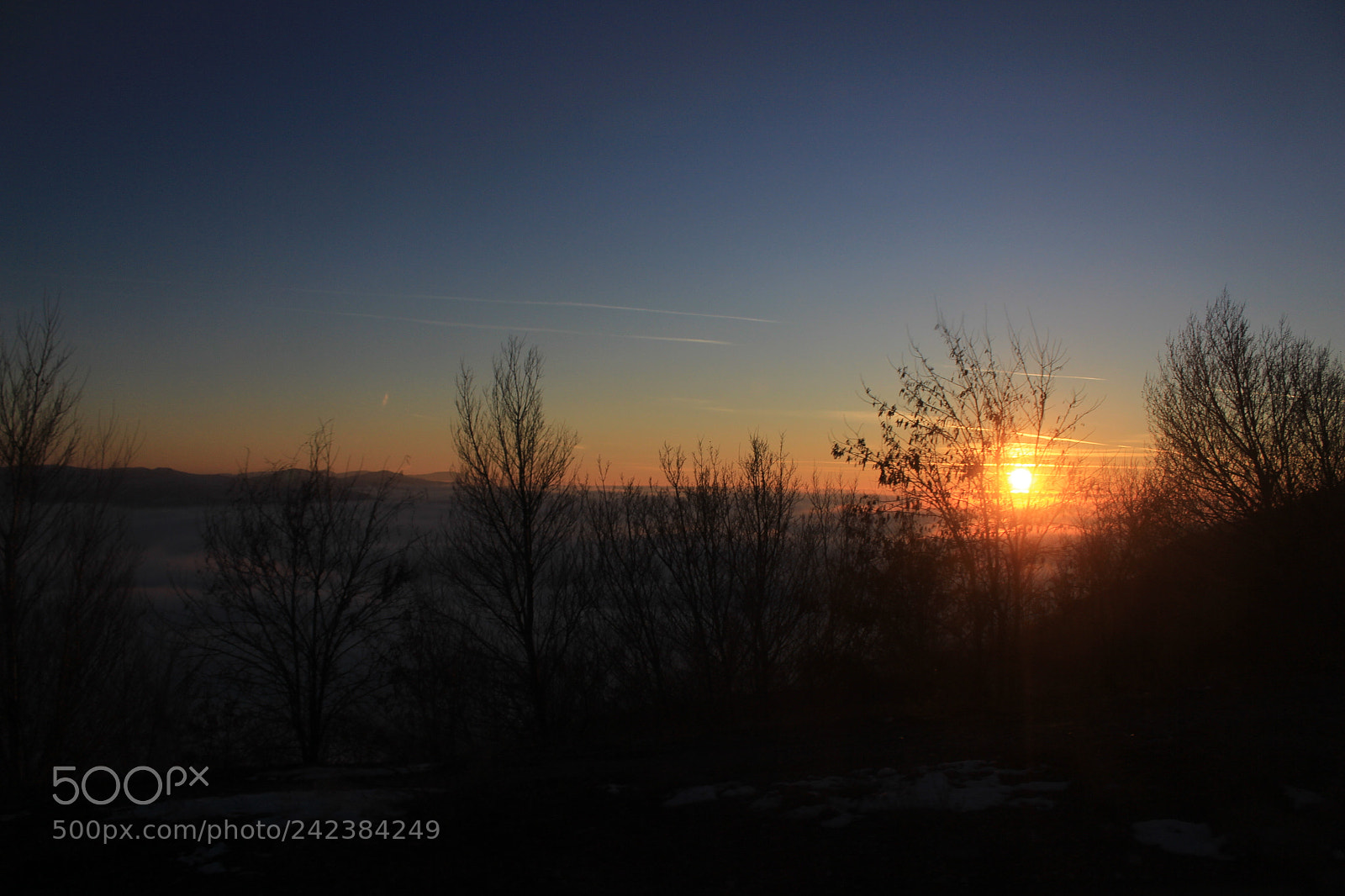 Canon EF-S 18-55mm F3.5-5.6 III sample photo. Clouds at sunset photography