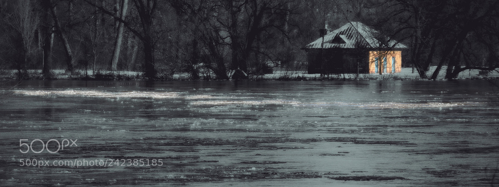 Canon EOS 70D sample photo. Winter river photography