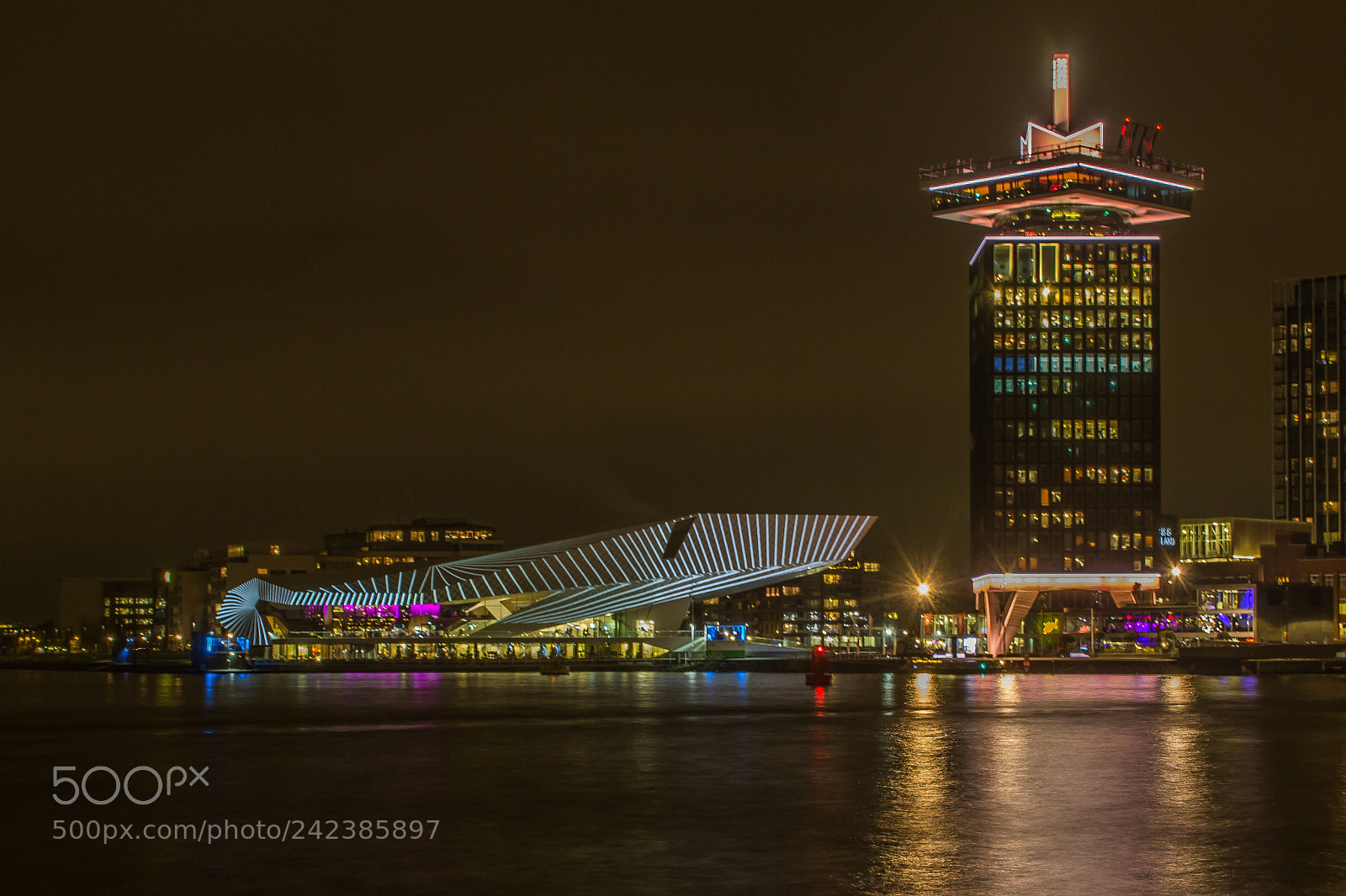 Canon EOS 60D sample photo. Amsterdam tower photography