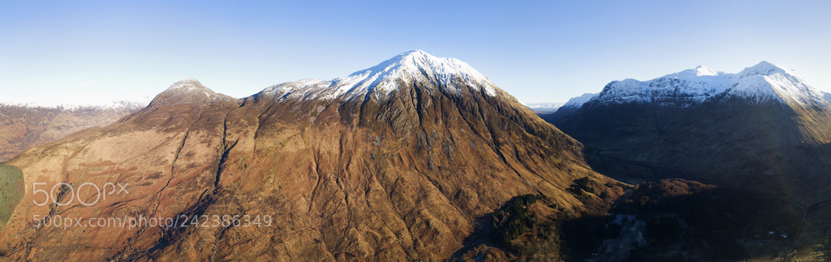 DJI FC220 sample photo. Scottish highlands, glenn coe photography