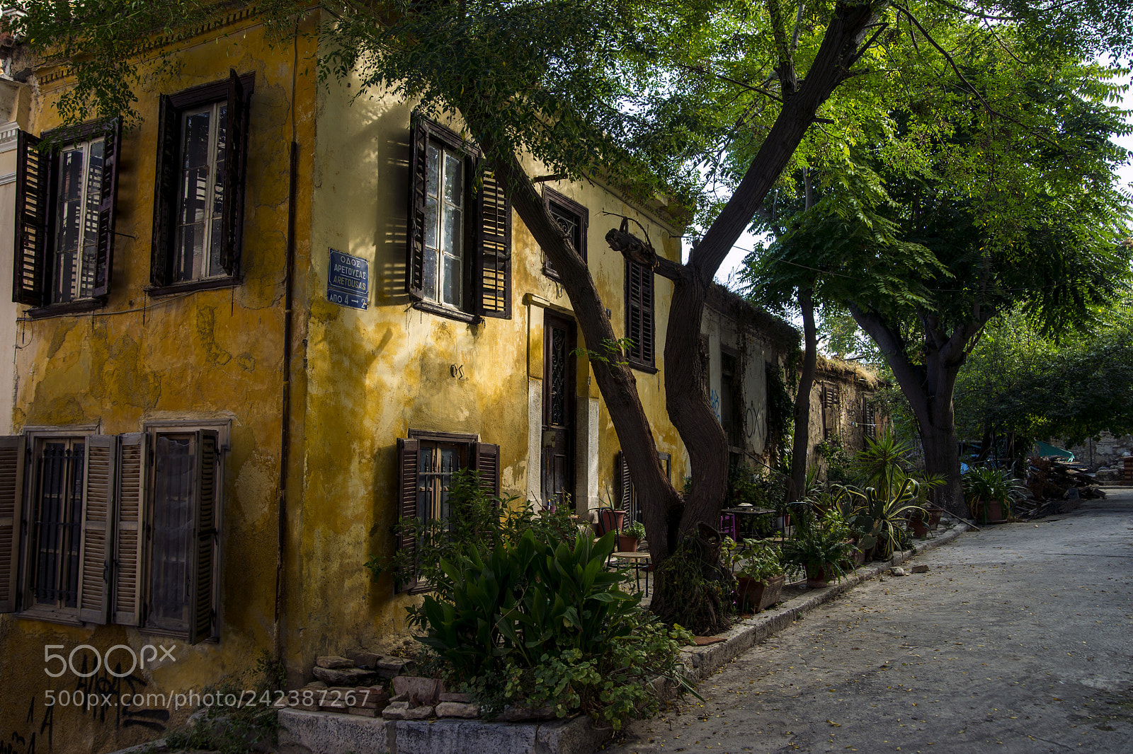 Sony Alpha DSLR-A850 sample photo. The yellow house photography