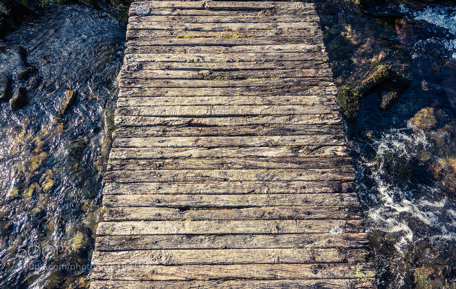 Sony Cyber-shot DSC-RX10 III sample photo. Rickety footbridge over stream photography