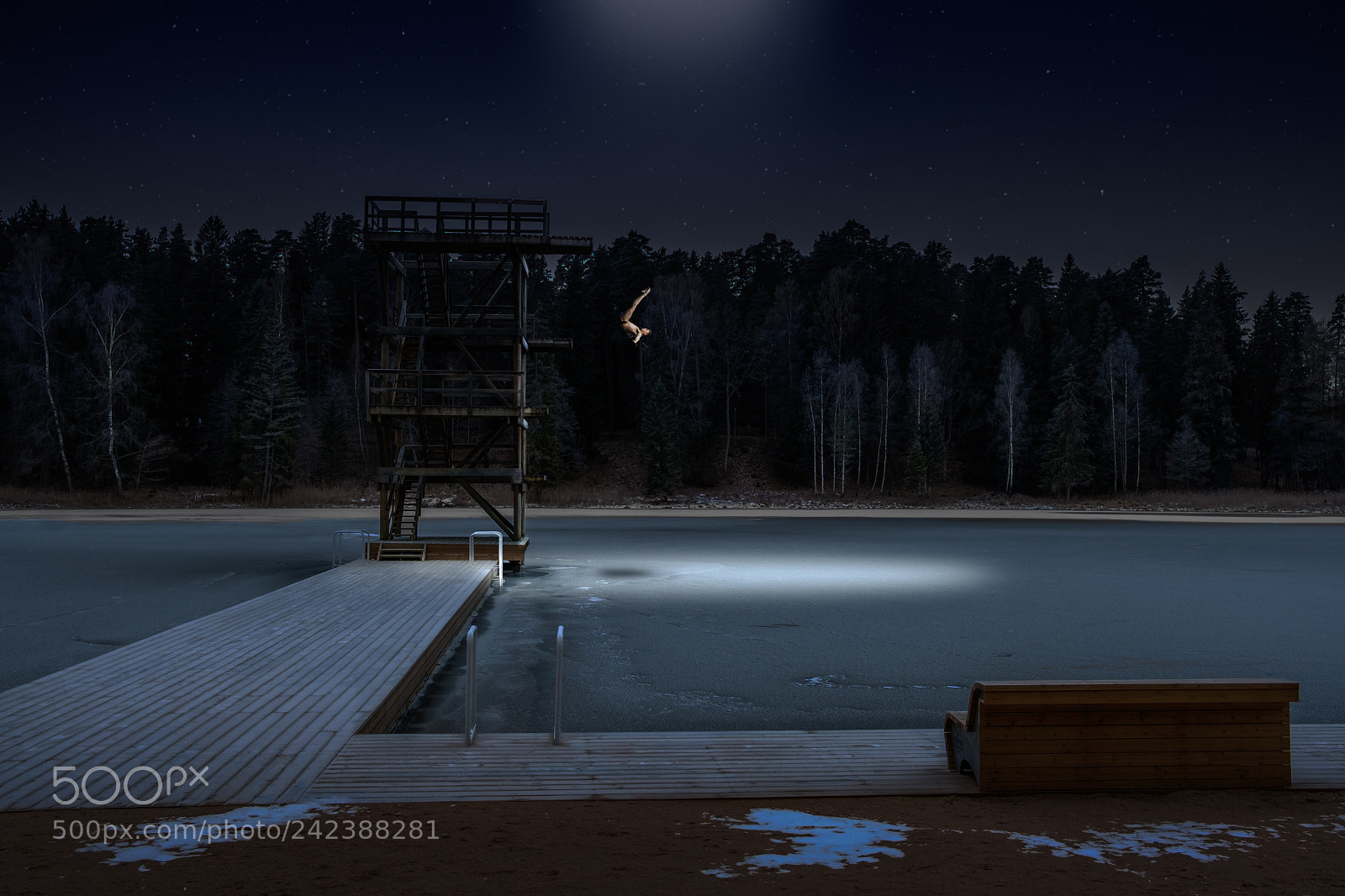 Fujifilm X-T2 sample photo. Icediving photography