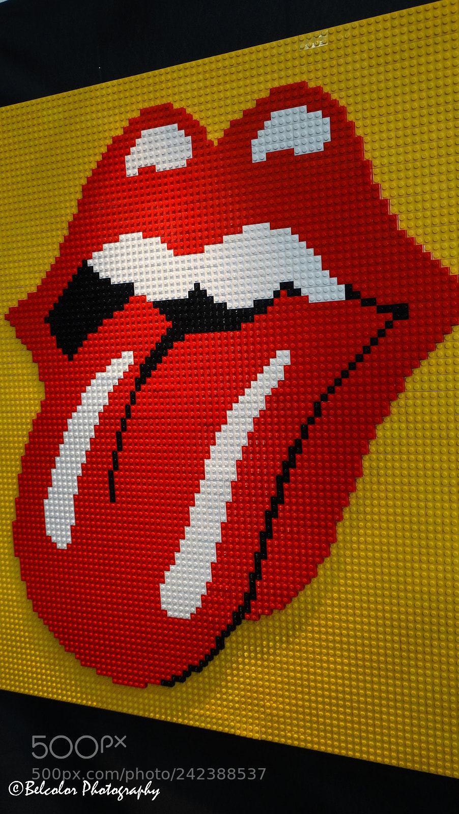 Sony Cyber-shot DSC-HX300 sample photo. Lego rolling stones photography