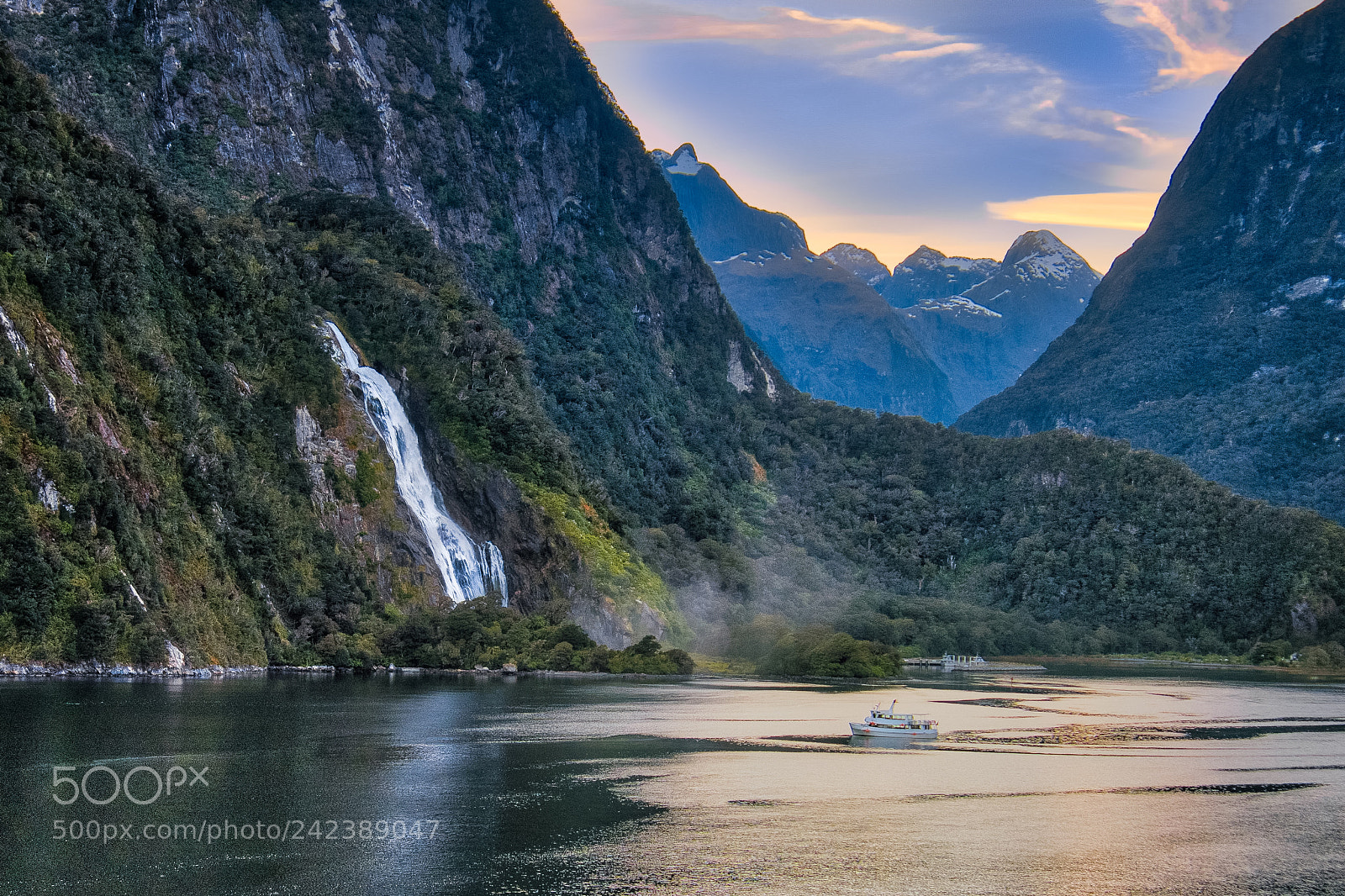 Fujifilm X-T2 sample photo. Milford sound - morning photography