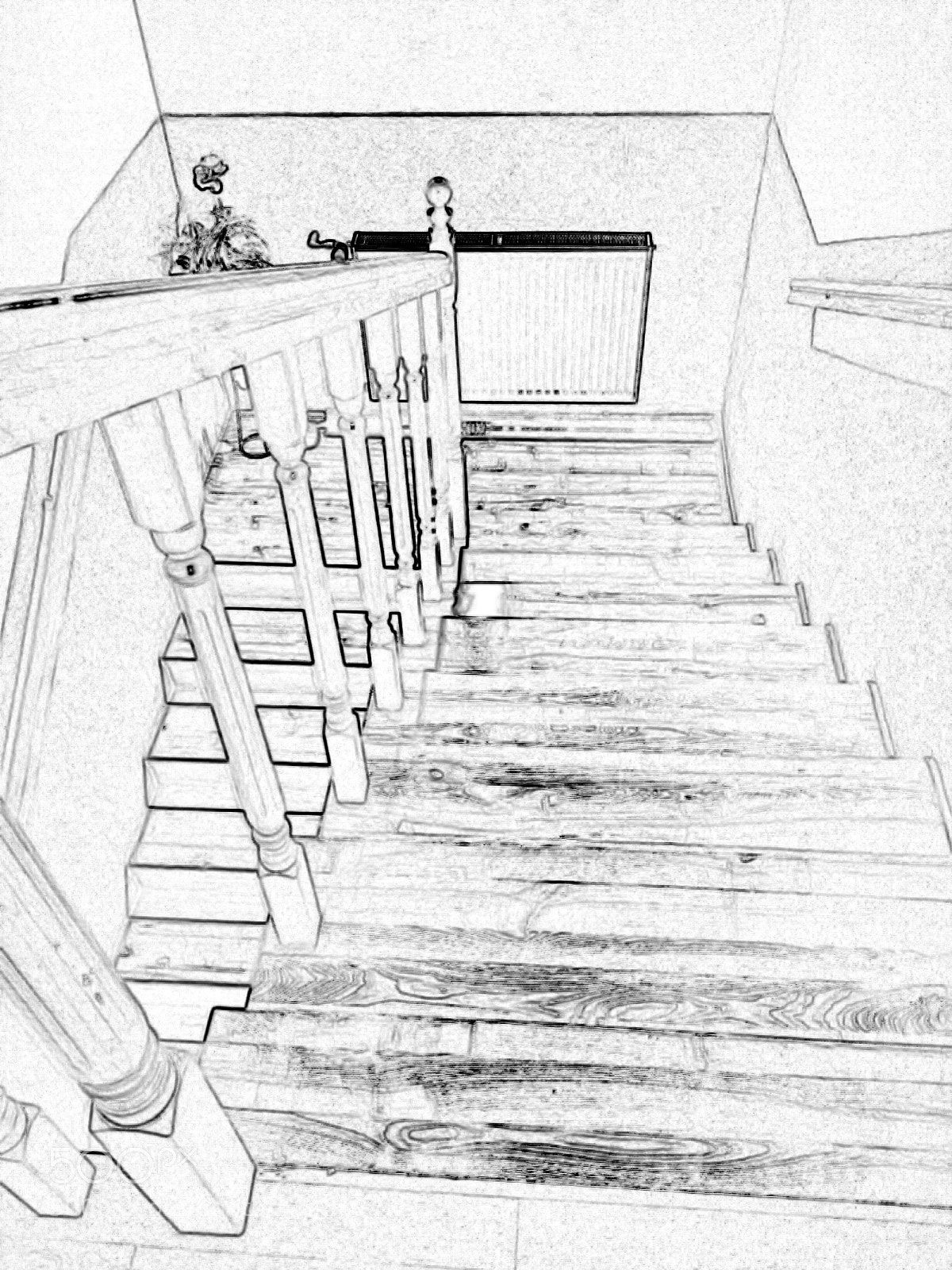 Xiaomi Redmi 4A sample photo. Stairs photography