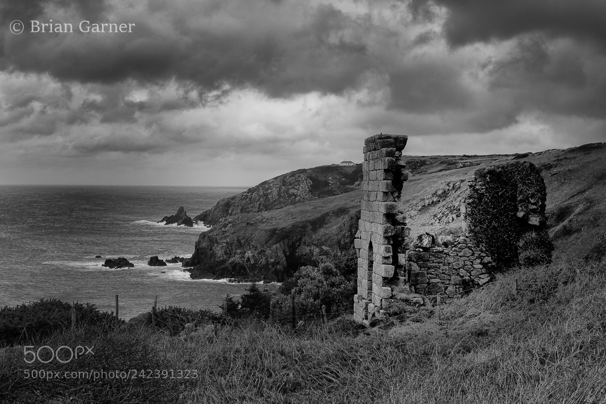 Nikon D500 sample photo. Ruined cornish tin mine photography