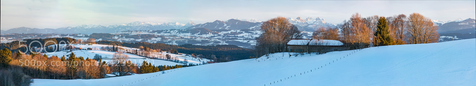 Nikon D7100 sample photo. Frozen landscape photography