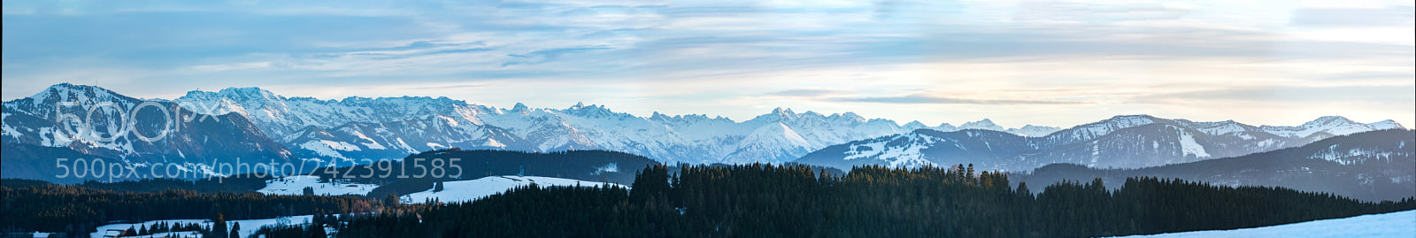 Nikon D7100 sample photo. Frozen landscape photography