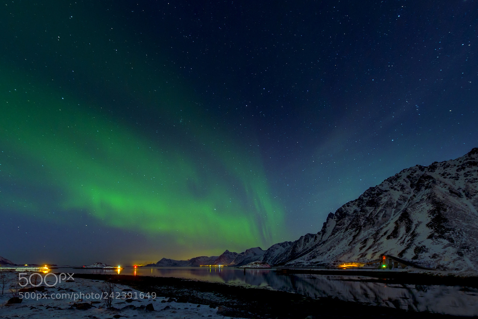 Nikon D800 sample photo. Northern lights over the photography
