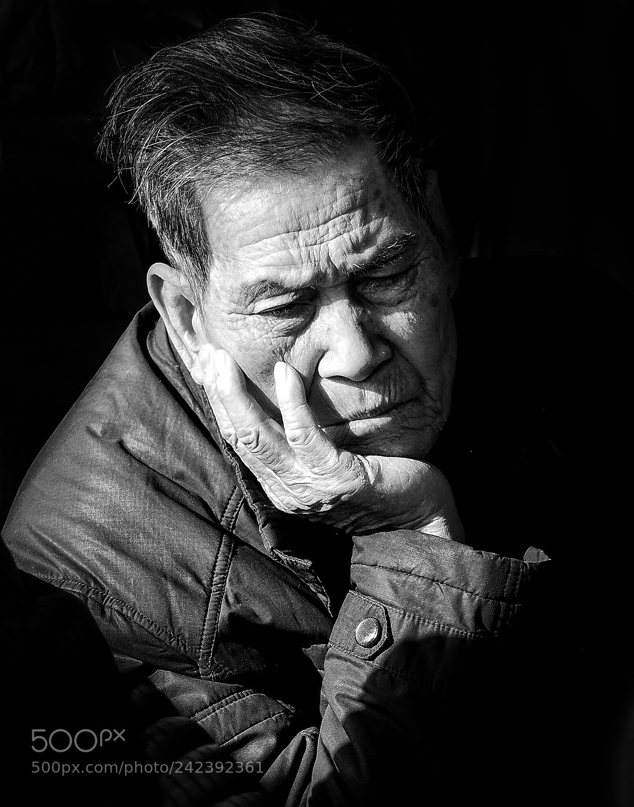 Olympus OM-D E-M1 Mark II sample photo. Thinker photography