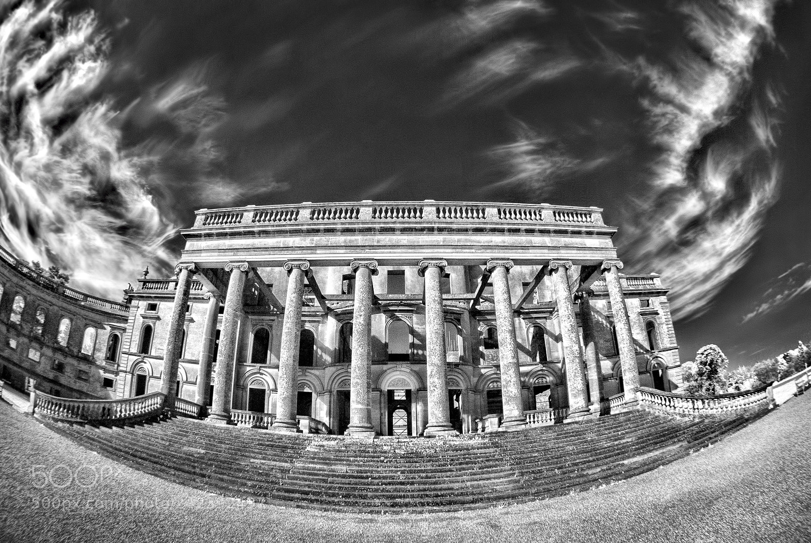 Nikon D200 sample photo. 'witley court, grandeur in photography