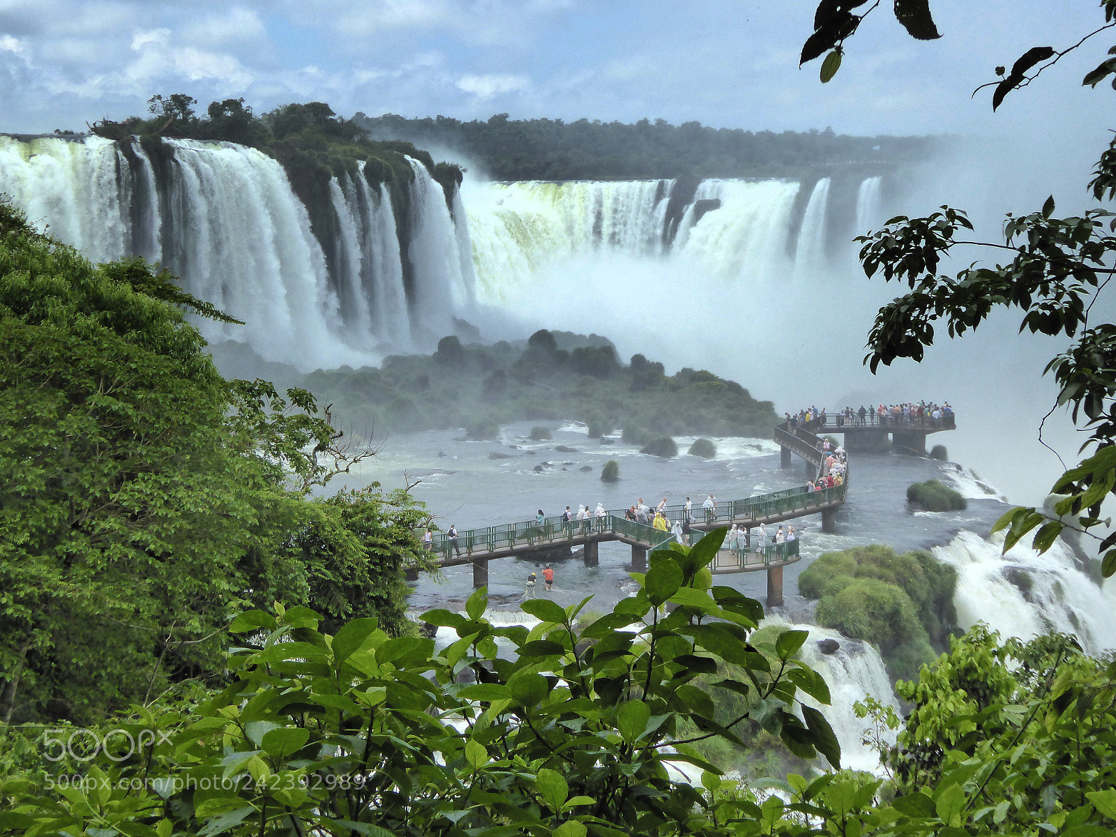 Panasonic Lumix DMC-ZS40 (Lumix DMC-TZ60) sample photo. Iguazú falls view photography