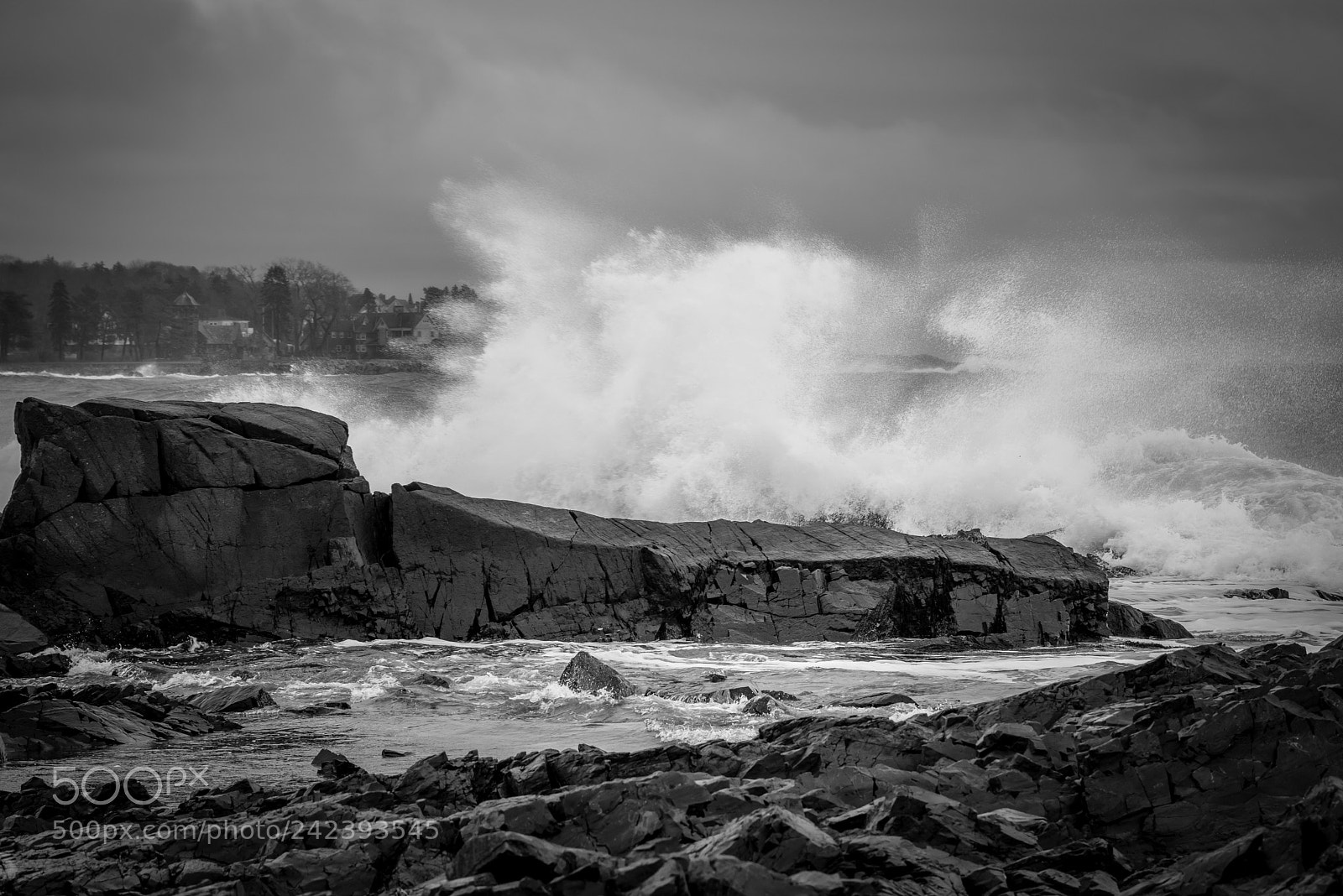 Pentax K-1 sample photo. Ocean storm waves photography