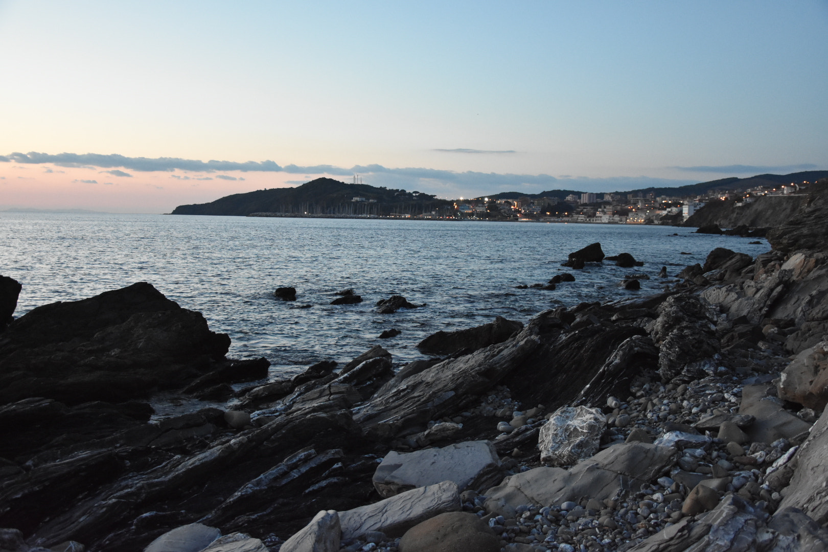 Nikon D3400 sample photo. Sunset in piombino photography