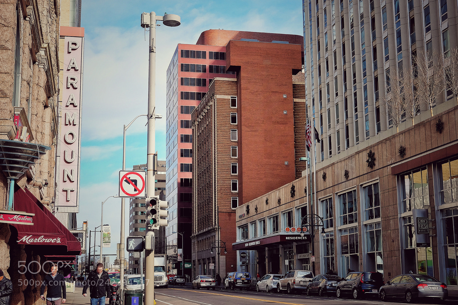 Fujifilm X-E2S sample photo. Afternoon in downtown denver photography