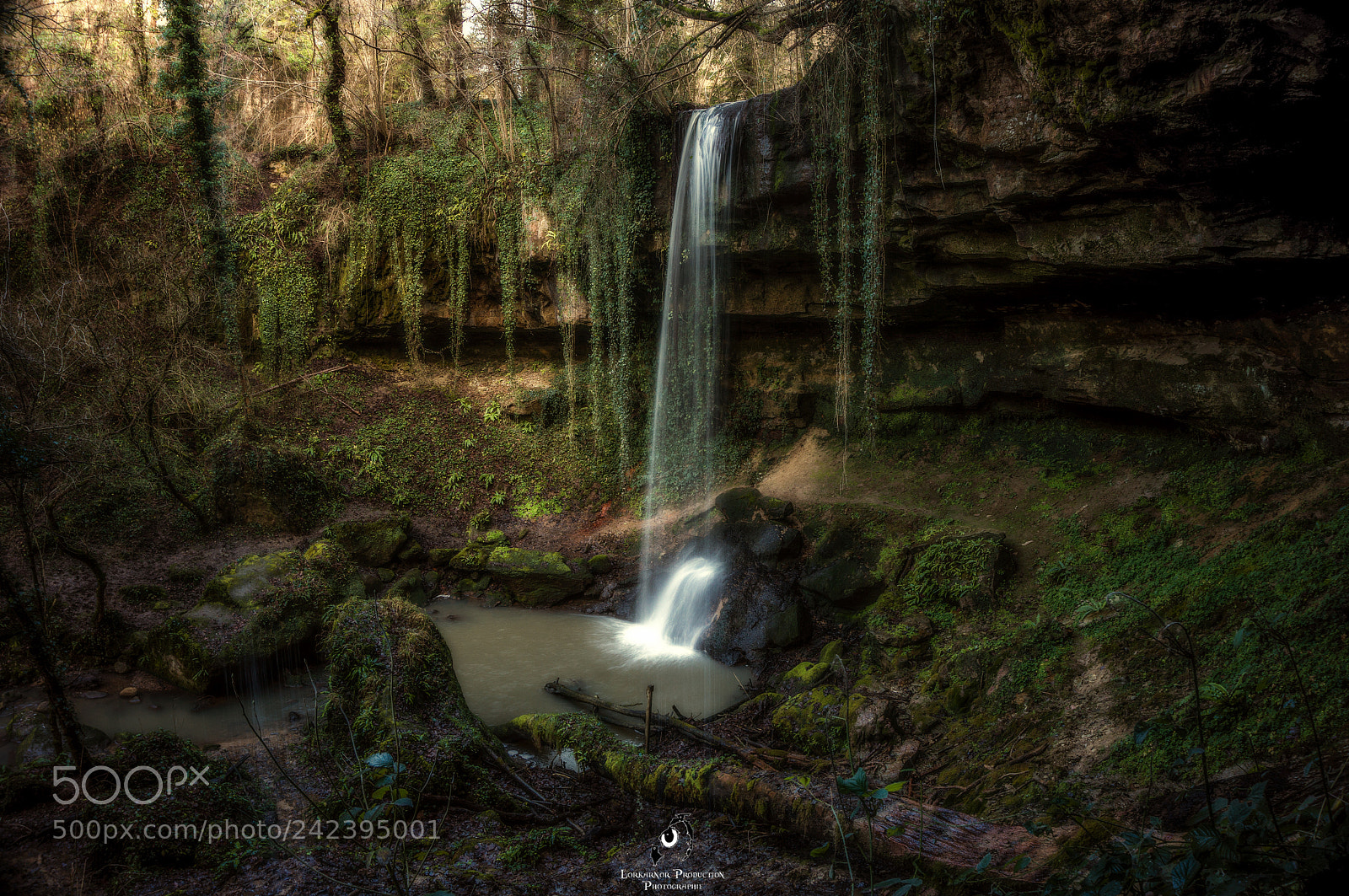 Sony Alpha NEX-6 sample photo. The dark waterfall photography
