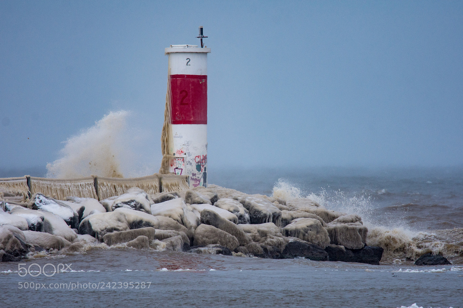 Nikon D7200 sample photo. Rough weather on lake photography