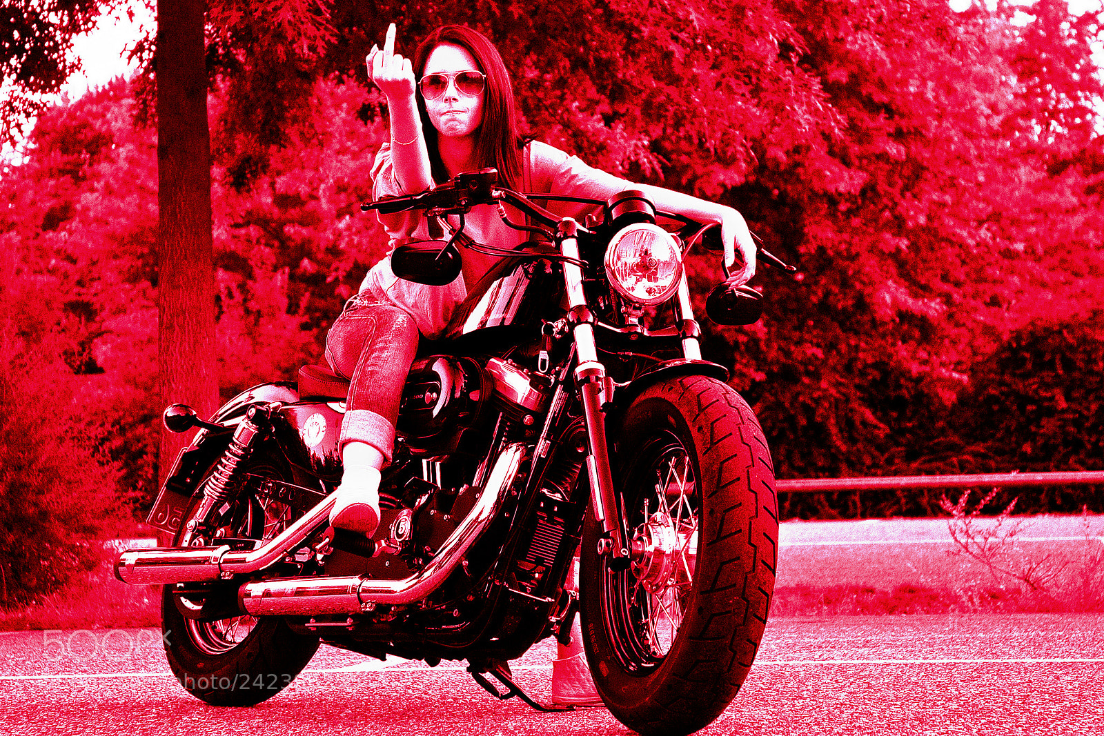 Nikon D70s sample photo. Bad girl photography