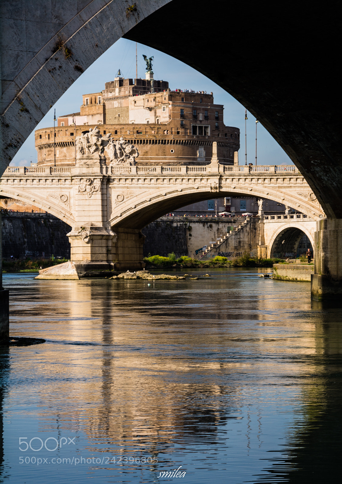Nikon D7100 sample photo. Beauty of rome castel photography