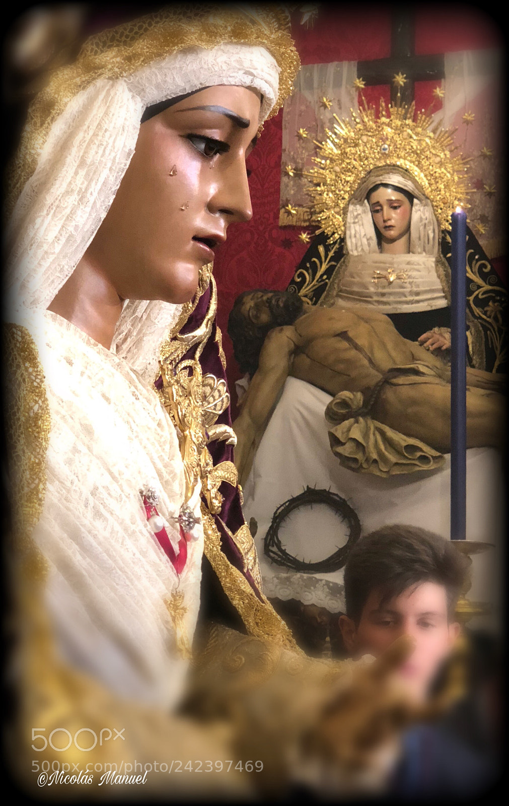 Apple iPhone X sample photo. Virgen de la caridad,hermandad photography