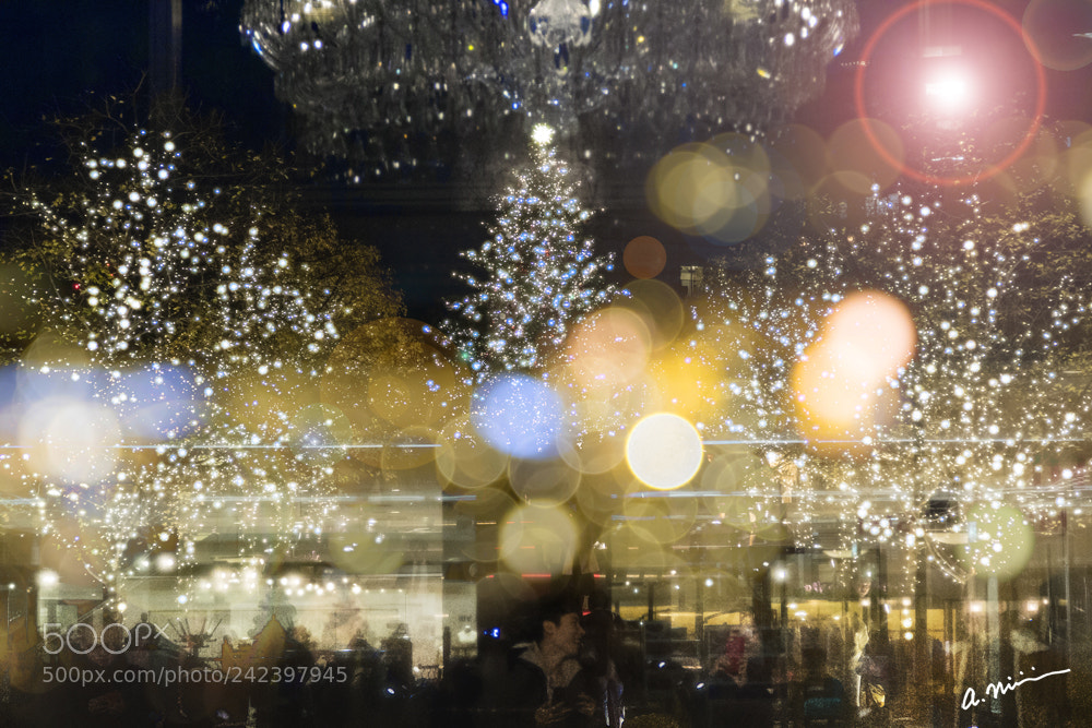 Canon EOS M3 sample photo. Night lights photography