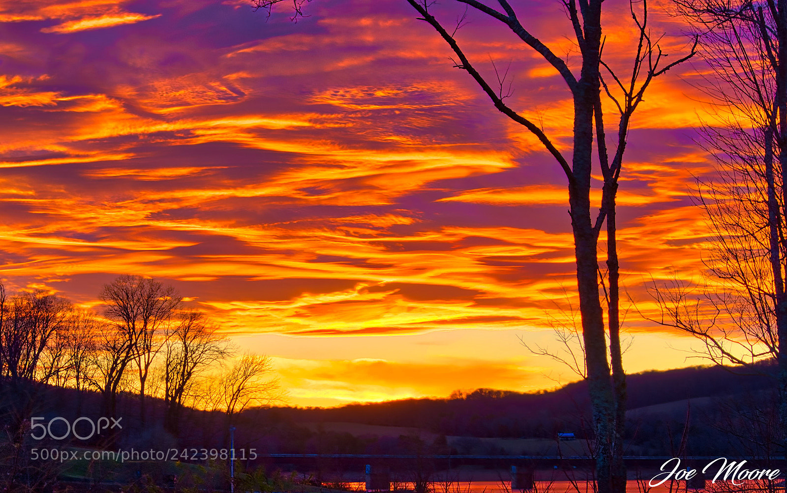 Nikon D5500 sample photo. Grainger county sunsets photography