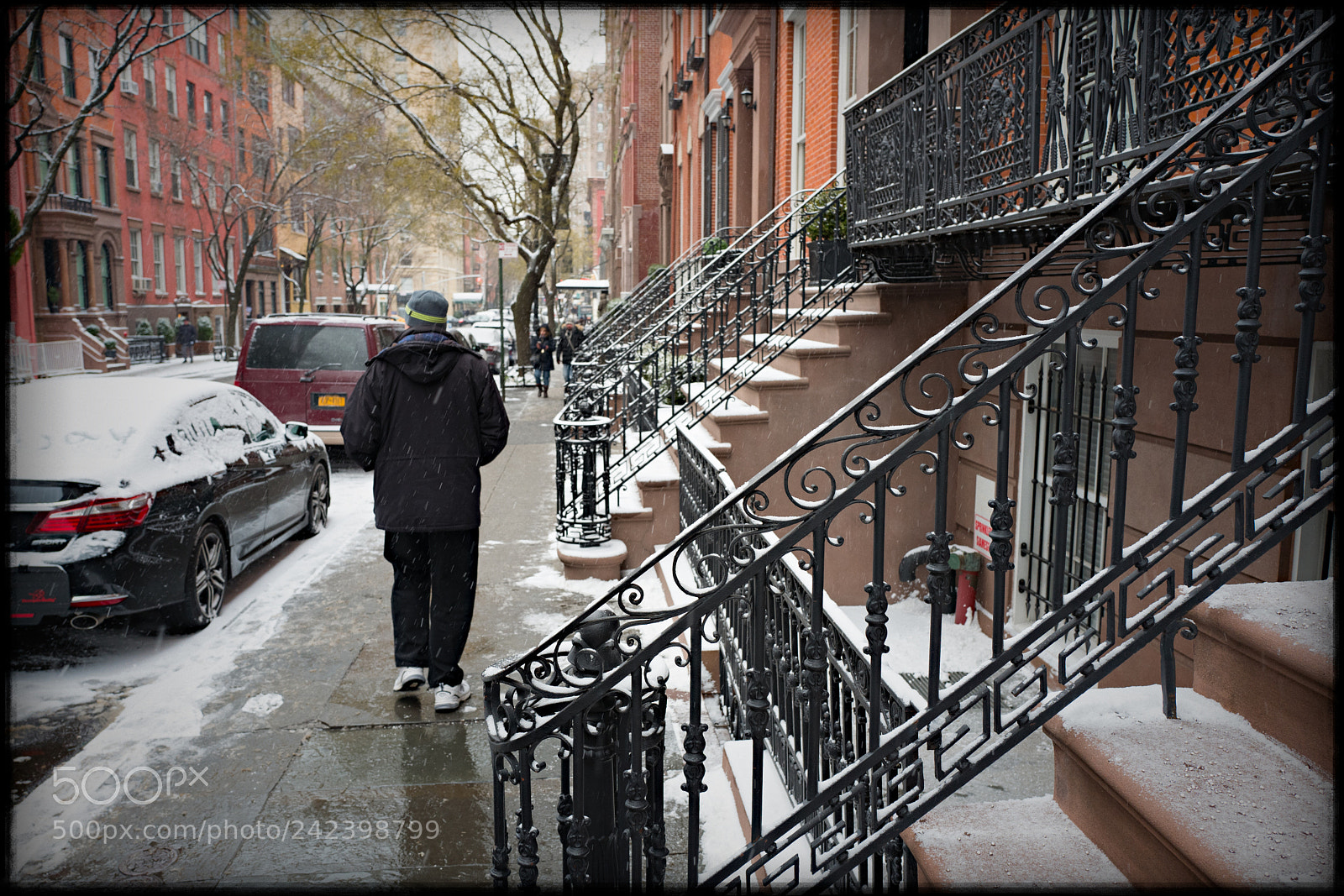 Leica Q (Typ 116) sample photo. Snow in manhattan photography