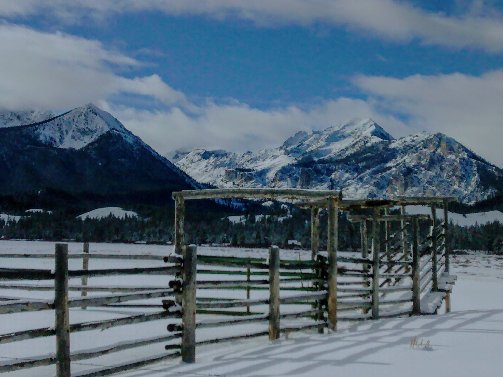 Motorola Moto G (1st Gen) sample photo. Sawtooths view at pettit lake photography