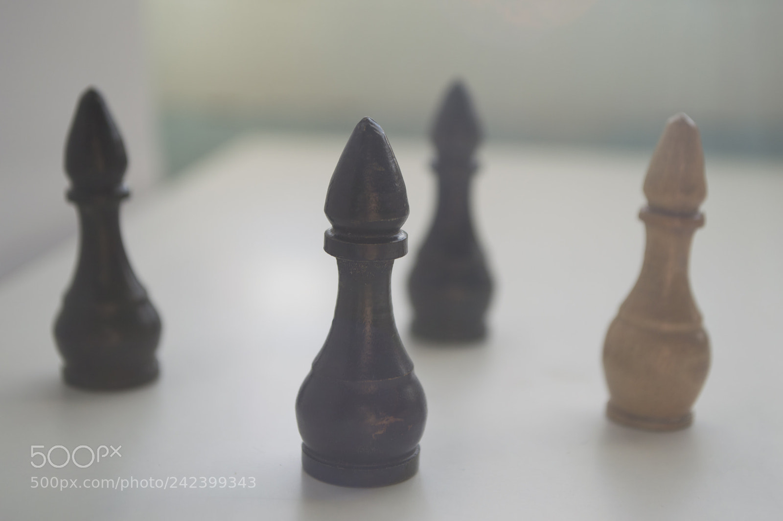 Nikon D3200 sample photo. Chess piece photography