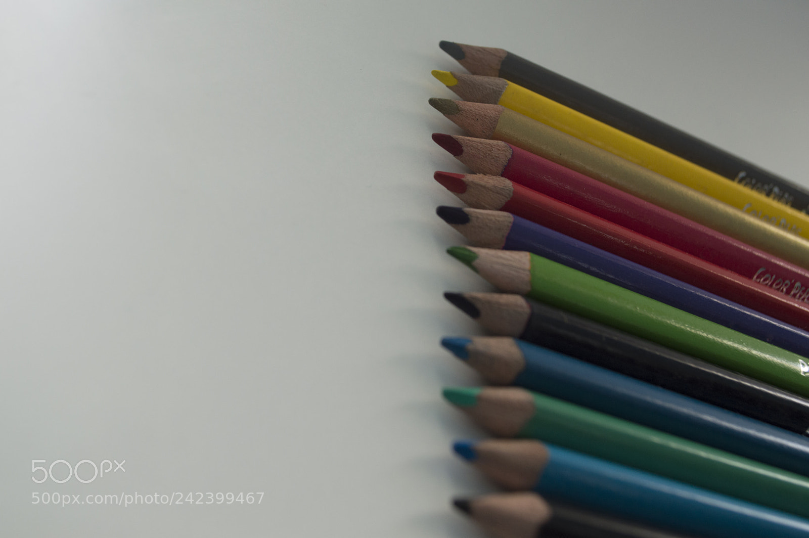 Nikon D3200 sample photo. Color pencils photography