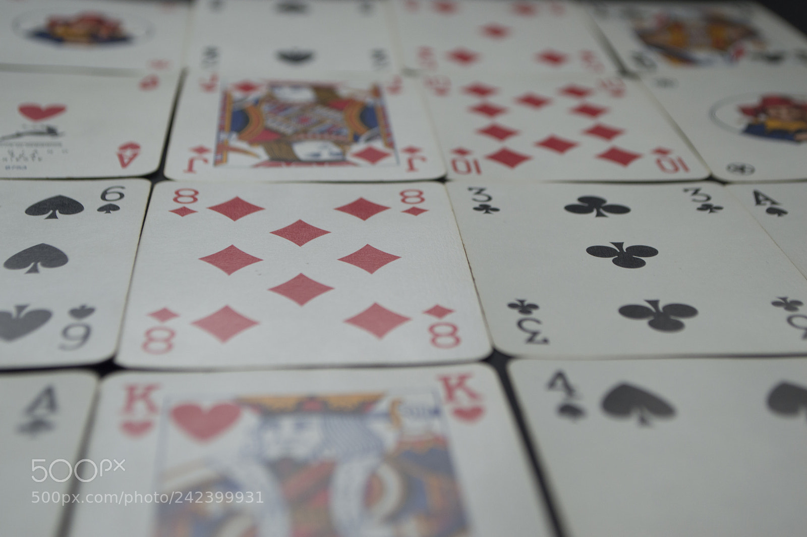 Nikon D3200 sample photo. Playing cards photography
