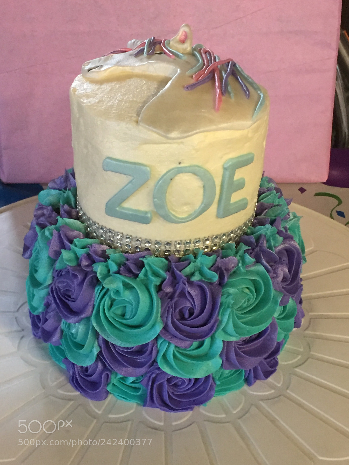 Apple iPhone 6 sample photo. A unicorn birthday cake photography